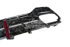 BMW 8 Series M850i 840i (With M-Package Bumper) G14 G15 G16 2018 2019 2020 2021 2022 2023 2024 with Aftermarket Parts - AE Style?Front Canards Carbon Fiber from?ArmorExtend 