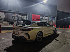 BMW 8 Series M850i 840i (With M-Package Bumper) G14 G15 G16 2018 2019 2020 2021 2022 2023 2024 with Aftermarket Parts - AE Style Front Canards Carbon Fiber from ArmorExtend 
