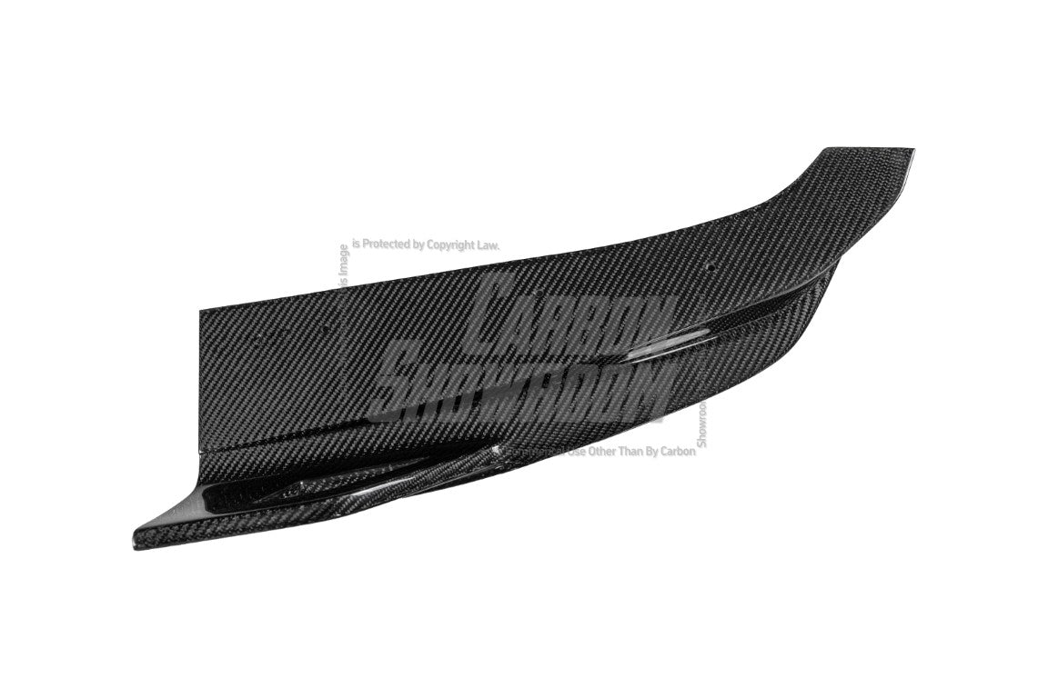BMW 3 Series 330i (With M-Package Bumper, does not fit base model) M340i LCI G20 G21 2023 2024 with Aftermarket Parts - AE V1 Style Rear Diffuser & Canards Carbon Fiber from ArmorExtend