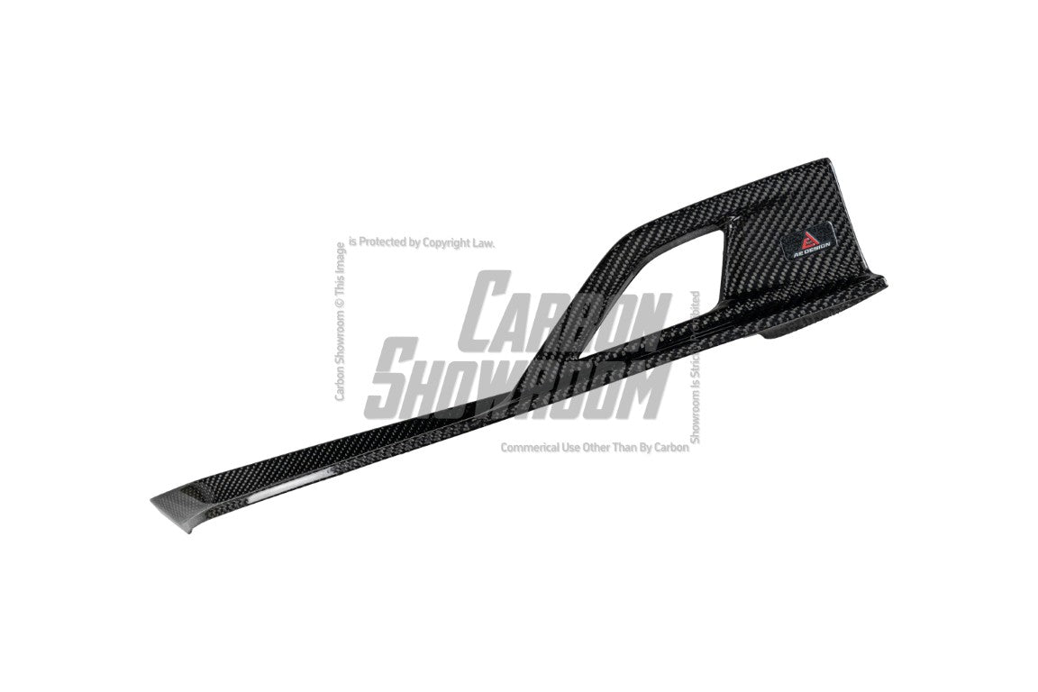 BMW 3 Series 330i (With M-Package Bumper, does not fit base model) M340i LCI G20 G21 2023 2024 with Aftermarket Parts - AE V1 Style Rear Diffuser & Canards Carbon Fiber from ArmorExtend