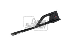 BMW 3 Series 330i (With M-Package Bumper, does not fit base model) M340i LCI G20 G21 2023 2024 with Aftermarket Parts - AE V1 Style Rear Diffuser & Canards Carbon Fiber from ArmorExtend