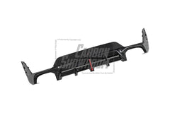 BMW 3 Series 330i (With M-Package Bumper, does not fit base model) M340i LCI G20 G21 2023 2024 with Aftermarket Parts - AE V1 Style Rear Diffuser & Canards Carbon Fiber from ArmorExtend
