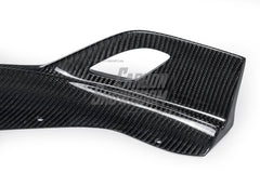 BMW 5 Series M550i 540i (With M-Package Bumper) G30 G31 LCI 2021 2022 2023 2024 with Aftermarket Parts - AE Style Front Lip Carbon Fiber from ArmorExtend