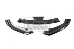 BMW 5 Series M550i 540i (With M-Package Bumper) G30 G31 LCI 2021 2022 2023 2024 with Aftermarket Parts - AE Style Front Lip Carbon Fiber from ArmorExtend