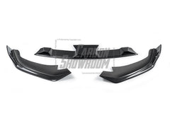 BMW 5 Series M550i 540i (With M-Package Bumper) G30 G31 LCI 2021 2022 2023 2024 with Aftermarket Parts - AE Style Front Lip Carbon Fiber from ArmorExtend