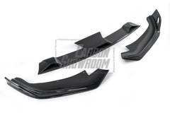 BMW 5 Series M550i 540i (With M-Package Bumper) G30 G31 LCI 2021 2022 2023 2024 with Aftermarket Parts - AE Style Front Lip Carbon Fiber from ArmorExtend