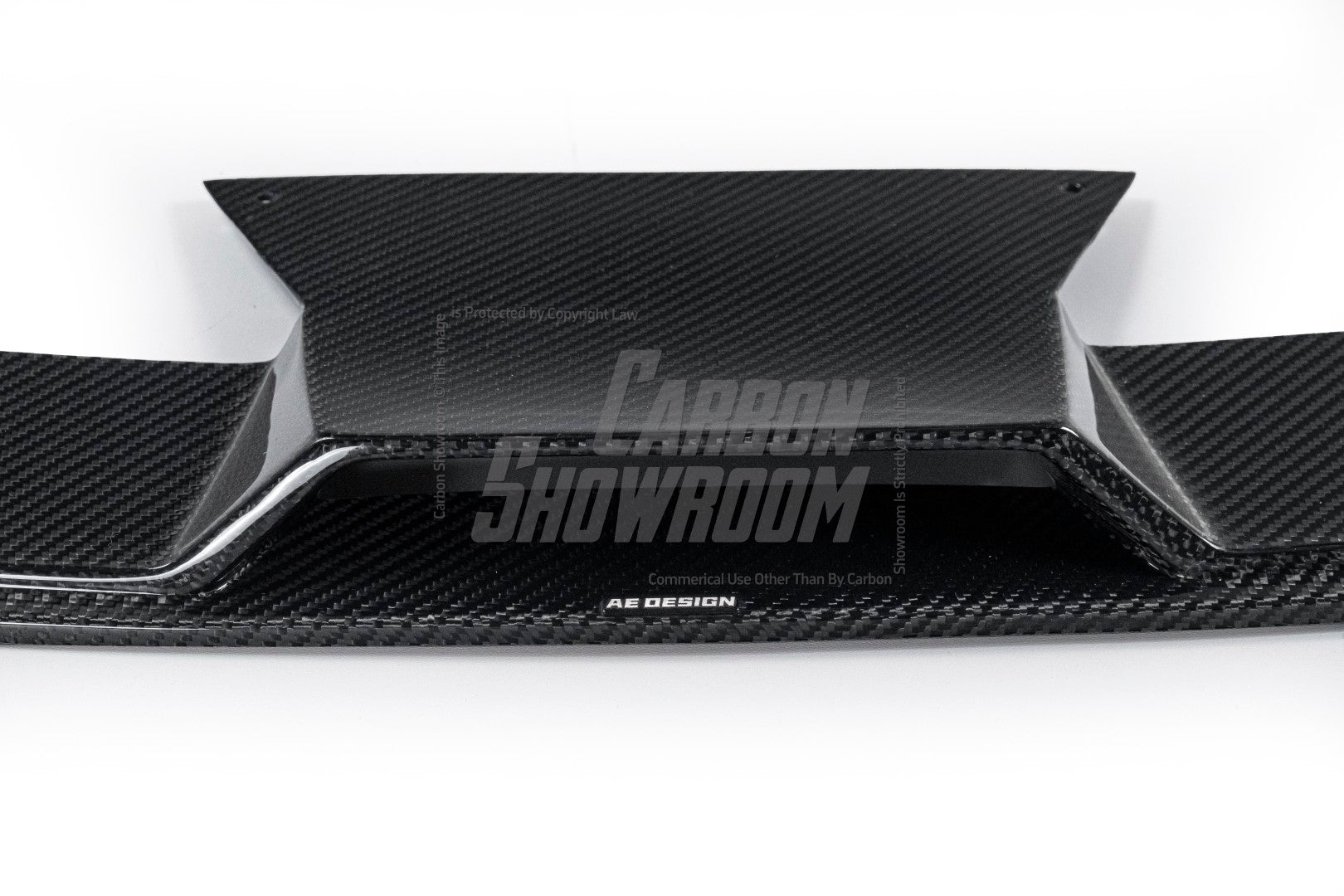 BMW 5 Series M550i 540i (With M-Package Bumper) G30 G31 LCI 2021 2022 2023 2024 with Aftermarket Parts - AE Style Front Lip Carbon Fiber from ArmorExtend
