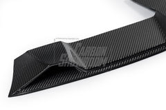 BMW 5 Series M550i 540i (With M-Package Bumper) G30 G31 LCI 2021 2022 2023 2024 with Aftermarket Parts - AE Style Front Lip Carbon Fiber from ArmorExtend