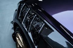 BMW M3 G80 G81 2021 2022 2023 2024 & M4 G82 G83 2021 2022 2023 2024 with Aftermarket Parts - AE Style Front Fenders Carbon Fiber from ArmorExtend