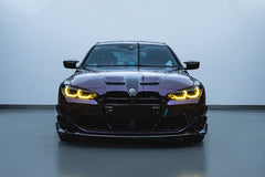 BMW M3 G80 G81 2021 2022 2023 2024 & M4 G82 G83 2021 2022 2023 2024 with Aftermarket Parts - AE Style Front Fenders Carbon Fiber from ArmorExtend