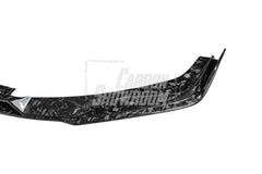 BMW M3 G80 G81 2021 2022 2023 2024 & M4 G82 G83 2021 2022 2023 2024 with Aftermarket Parts - AE V1 Style Front Lip Carbon Fiber from ArmorExtend