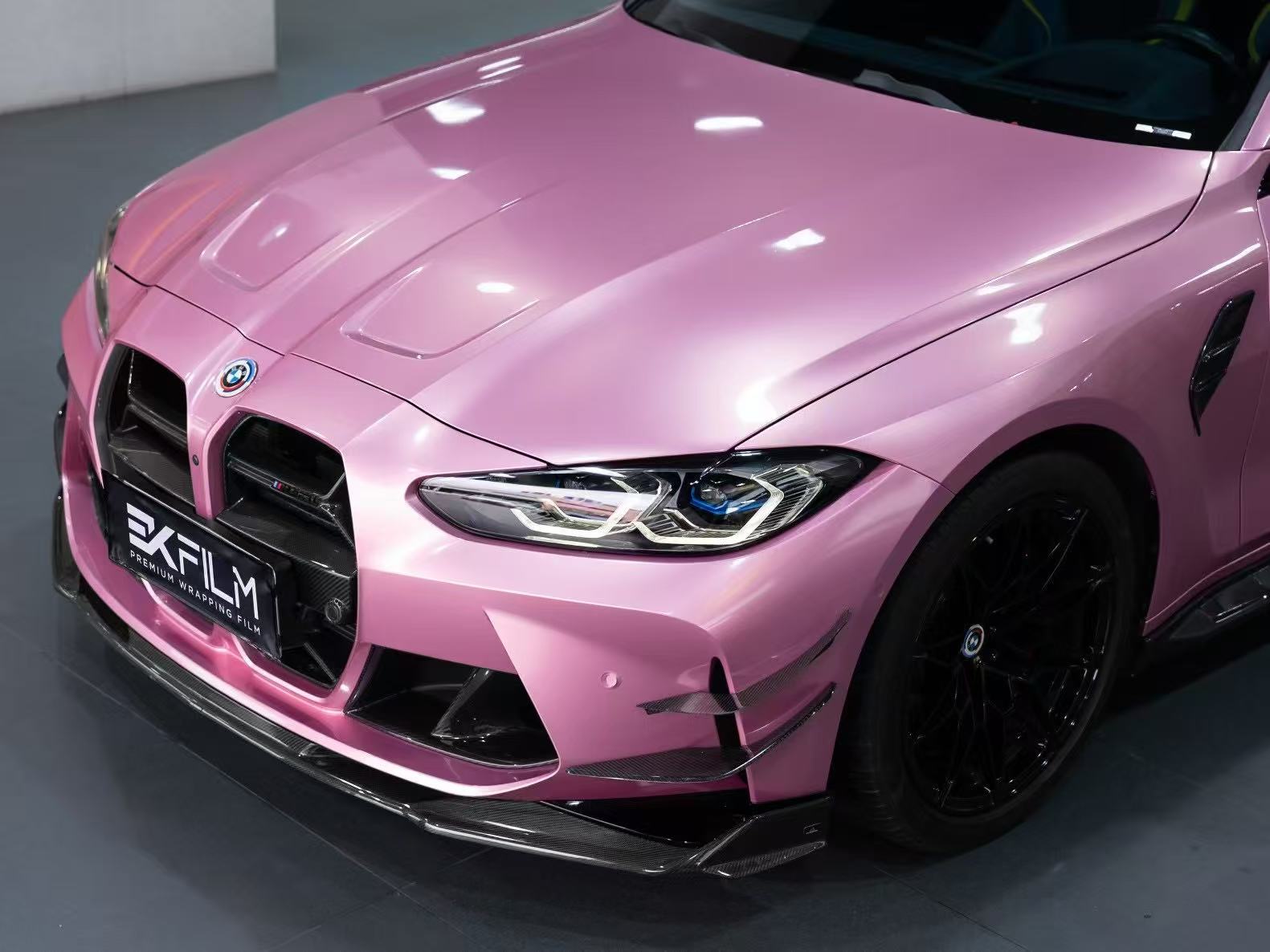 BMW M3 G80 2021-ON M4 G82 G83 2021-ON with Aftermarket Parts - ART Style Carbon Fiber Front Lip from  ArmorExtend