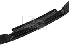 BMW M3 G80 G81 2021 2022 2023 2024 & M4 G82 G83 2021 2022 2023 2024 with Aftermarket Parts - AE V1 Style Front Lip Carbon Fiber from ArmorExtend