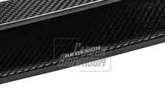BMW M3 G80 G81 2021 2022 2023 2024 & M4 G82 G83 2021 2022 2023 2024 with Aftermarket Parts - AE V1 Style Front Lip Carbon Fiber from ArmorExtend