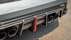 BMW M4 G82 2021 2022 2023 2024 & 4 Series G22 430i M440i 2020 2021 2022 2023 2024 with Aftermarket Parts - ART V2 Style Fiber Rear Wing Carbon Fiber from Pre-preg ArmorExtend