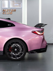 Your BMW M4 G82 2021 2022 2023 2024 & 4 Series G22 430i M440i 2020 2021 2022 2023 2024 with Aftermarket Parts - ART V2 Style Fiber Rear Wing Carbon Fiber from Pre-preg ArmorExtend