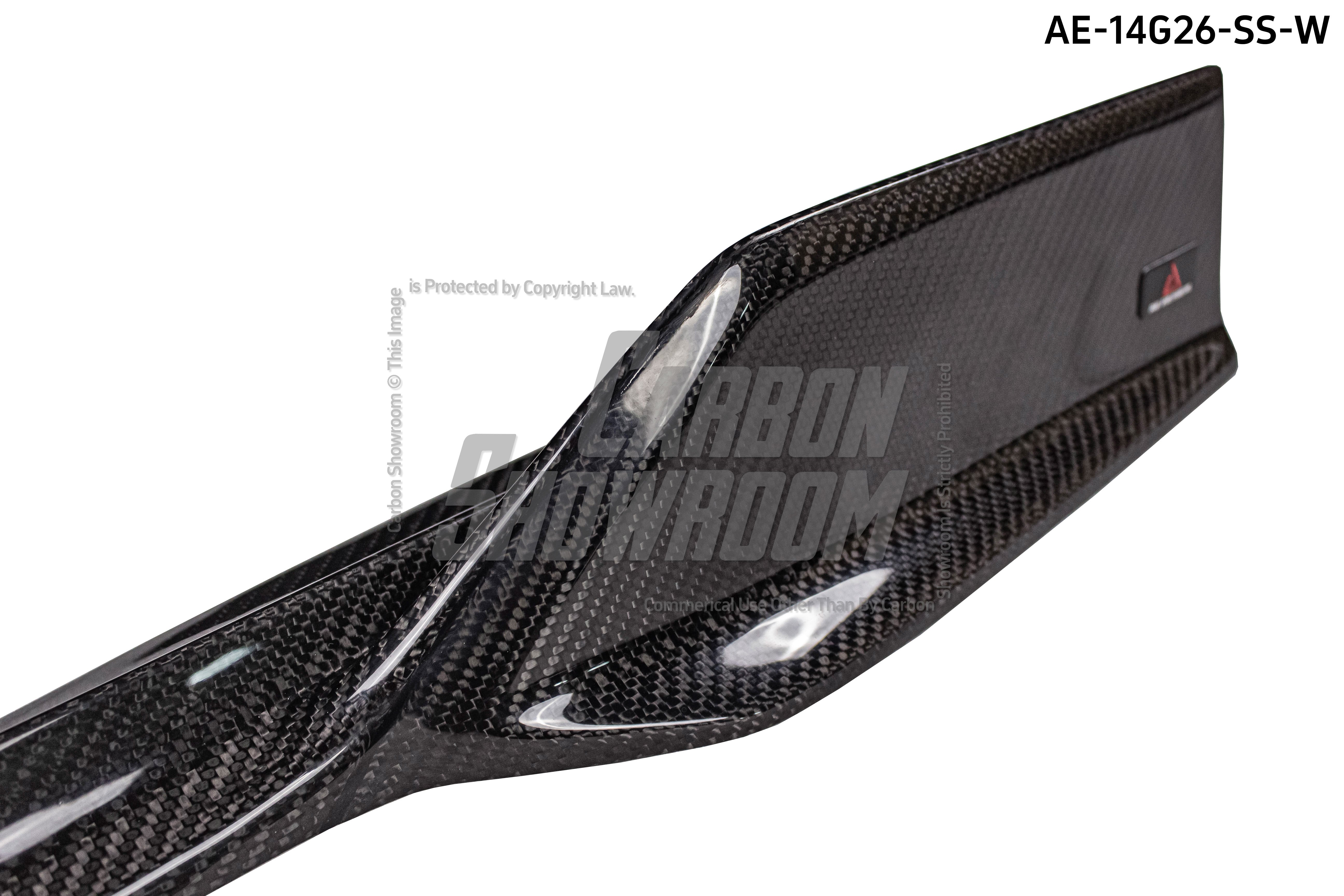 BMW I4 M50 / e Drive 40 & 4 Series Gran Coupe M440i 430i G26 2022 2023 2024 with Aftermarket Parts - AE Style Side Skirts?Carbon Fiber from ArmorExtend