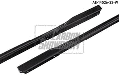 BMW I4 M50 / e Drive 40 & 4 Series Gran Coupe M440i 430i G26 2022 2023 2024 with Aftermarket Parts - AE Style Side Skirts?Carbon Fiber from ArmorExtend