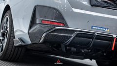 BMW I4 M50 / e Drive 40 G26 2022-ON & 4 Series Gran Coupe M440i 430i  G26 2022-ON (with M-package bumper, does not fit base model) with Aftermarket Parts - AE Style Carbon Fiber Rear Diffuser & Canards from ArmorExtend