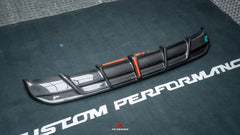 BMW I4 M50 / e Drive 40 G26 2022-ON & 4 Series Gran Coupe M440i 430i  G26 2022-ON (with M-package bumper, does not fit base model) with Aftermarket Parts - AE Style Carbon Fiber Rear Diffuser & Canards from ArmorExtend