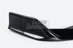 BMW I4 M50 / e Drive 40 (with M-package bumper, does not fit base model) I4 M50 / e Drive 40 & 4 Series Gran Coupe M440i 430i (with M-package bumper, does not fit base model) G26 2022 2023 2024 with Aftermarket Parts - AE Style Front Lip Carbon Fiber / ABS from ArmorExtend