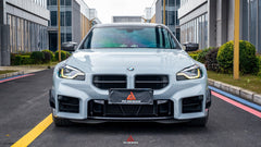 BMW M2/C G87 2023 2024 with Aftermarket Parts - AE Style Lower Grill Carbon Fiber from ArmorExtend