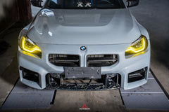 BMW M2/C G87 2023 2024 with Aftermarket Parts - AE Style Lower Grill Carbon Fiber from ArmorExtend