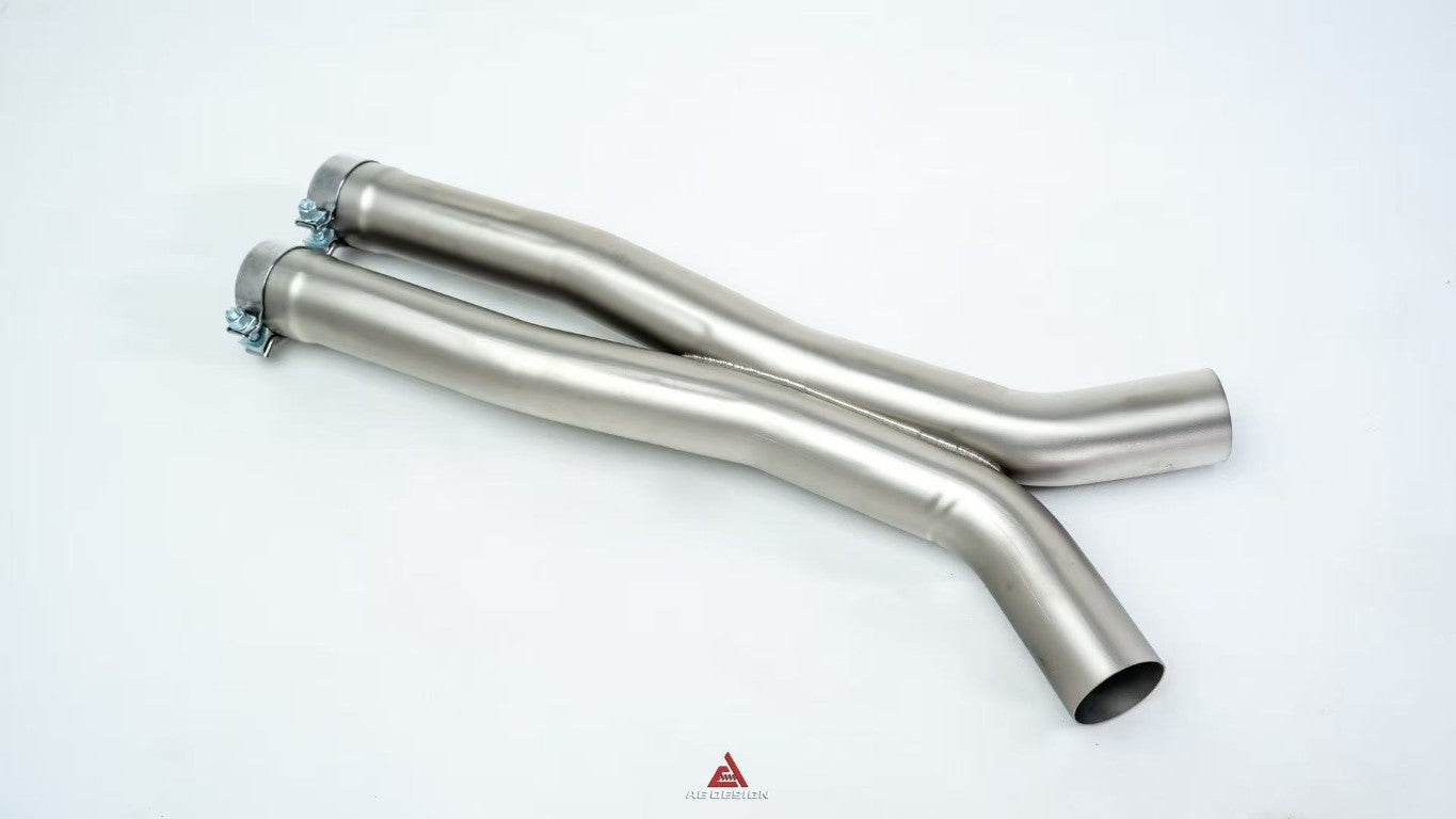 BMW M2C G87 2023-ON (3.0T) with Aftermarket Parts - Catback Exhaust with Valve Stainless Steel / Titanium from ArmorExtend