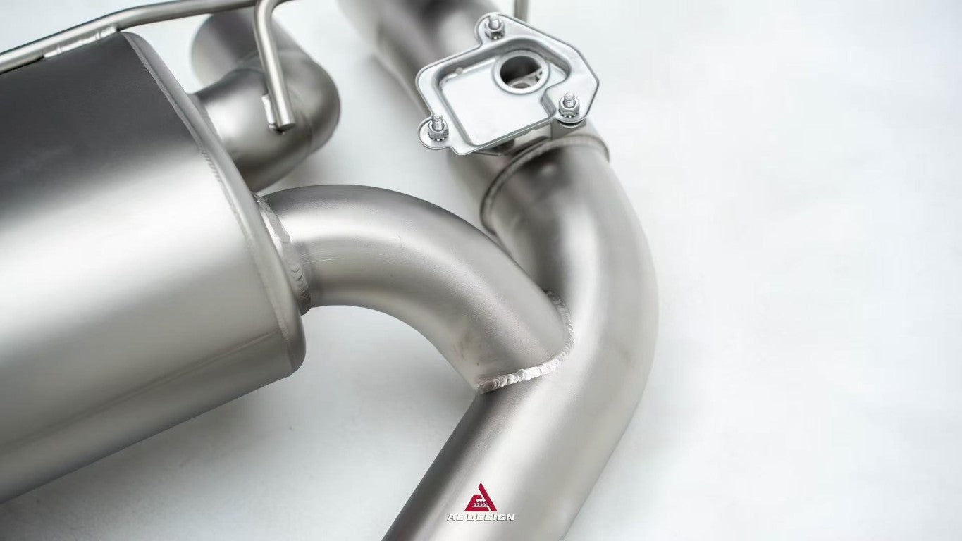 BMW M2C G87 2023-ON (3.0T) with Aftermarket Parts - Catback Exhaust with Valve Stainless Steel / Titanium from ArmorExtend