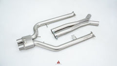 BMW M2C G87 2023-ON (3.0T) with Aftermarket Parts - Midpipe Exhaust Stainless Steel / Titanium from ArmorExtend