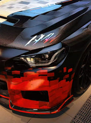 BMW M2 / C G87 2023 2024 & 2 Series 230i M240i G42 2022 2023 2024 with Aftermarket Parts - AE Style Hood Bonnet Double-sided Carbon Fiber from ArmorExtend