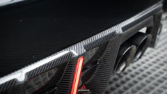 BMW M2 M2C G87 2023 2024 with Aftermarket Parts - ART & ART Street Version & AE Track Version Style Rear Diffuser & Canards Carbon Fiber from ArmorExtend