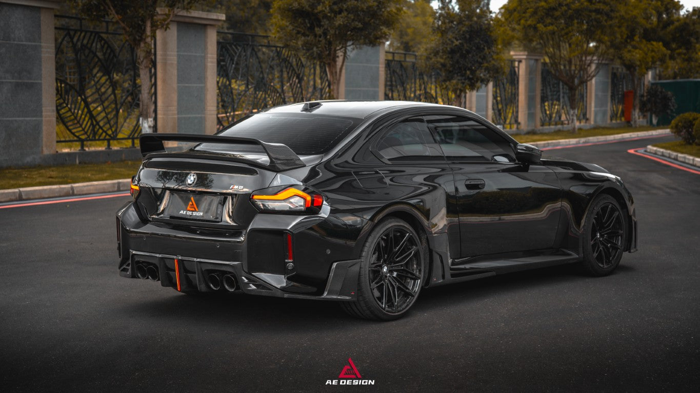 BMW M2/C G87 2023-ON & 2 Series 230i M240i G42 2022 2023 2024 with Aftermarket Parts - ART V1 Style Rear Wing Pre-preg Carbon Fiber from ArmorExtend