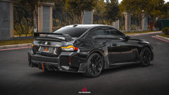 BMW M2/C G87 2023-ON & 2 Series 230i M240i G42 2022 2023 2024 with Aftermarket Parts - ART V1 Style Rear Wing Pre-preg Carbon Fiber from ArmorExtend