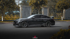 BMW M2 & M2C G87 2023 2024 with Aftermarket Parts - ART Style Side Skirts Carbon Fiber from ArmorExtend