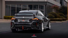 BMW M2/C G87 2023-ON & 2 Series 230i M240i G42 2022 2023 2024 with Aftermarket Parts - ART V1 Style Rear Wing Pre-preg Carbon Fiber from ArmorExtend