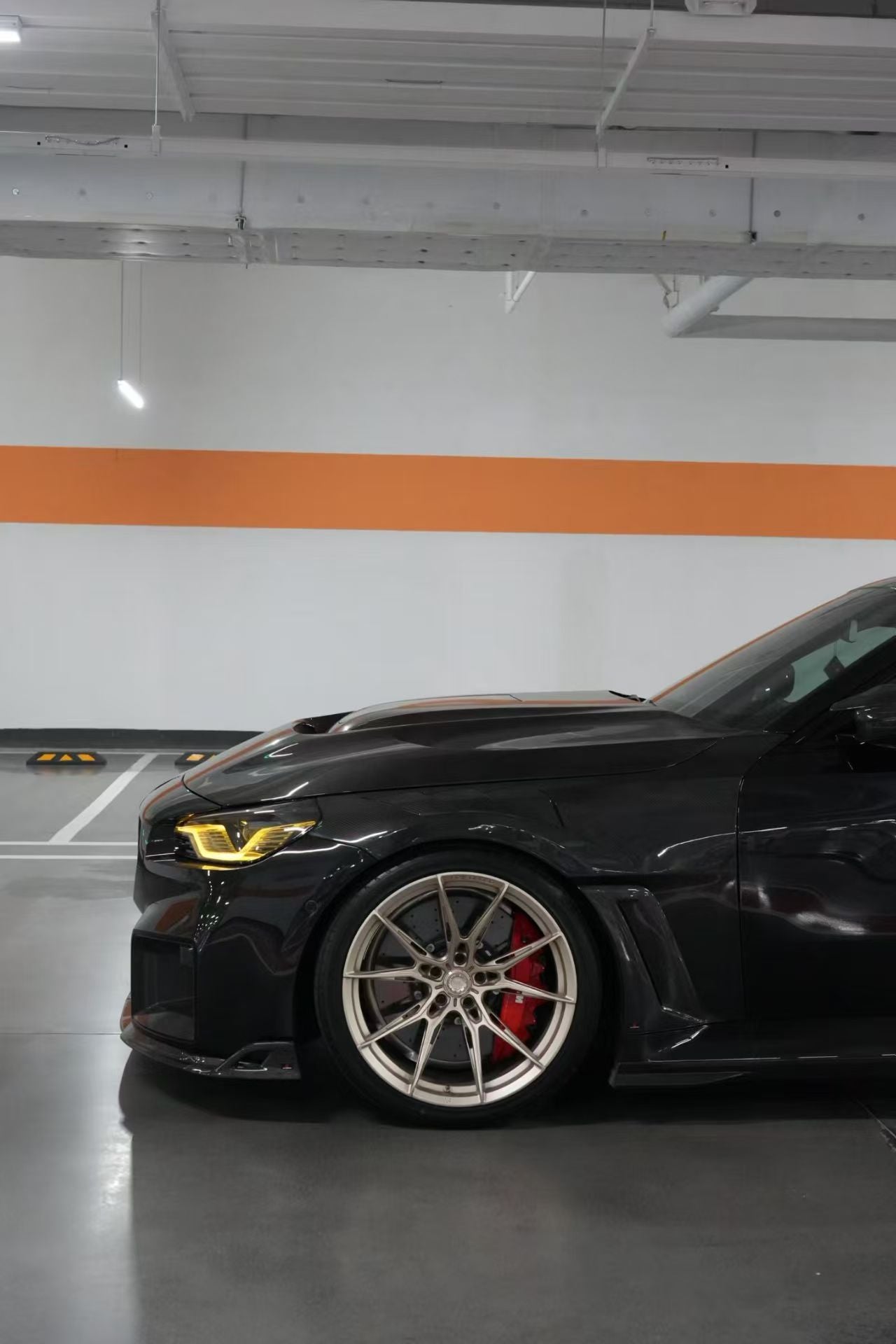 BMW M2 & M2C G87 2023 2024?with Aftermarket Parts - AE V2 Style Front Fenders Carbon Fiber from ArmorExtend
