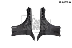 BMW M2 & M2C G87 2023 2024 with Aftermarket Parts - AE Style Front Fenders Carbon Fiber from ArmorExtend