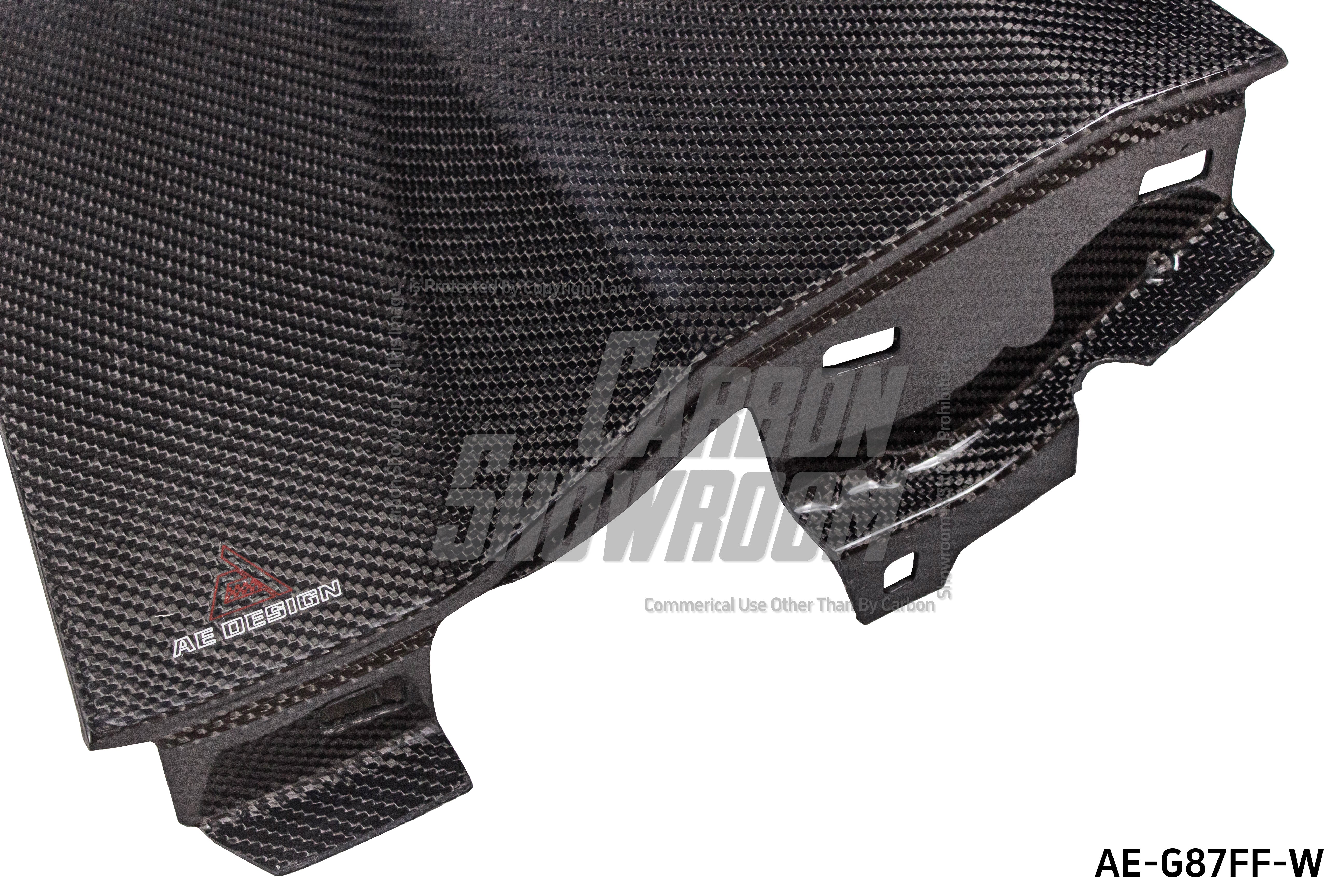 BMW M2 & M2C G87 2023 2024?with Aftermarket Parts - AE Style Front Fenders Carbon Fiber from ArmorExtend