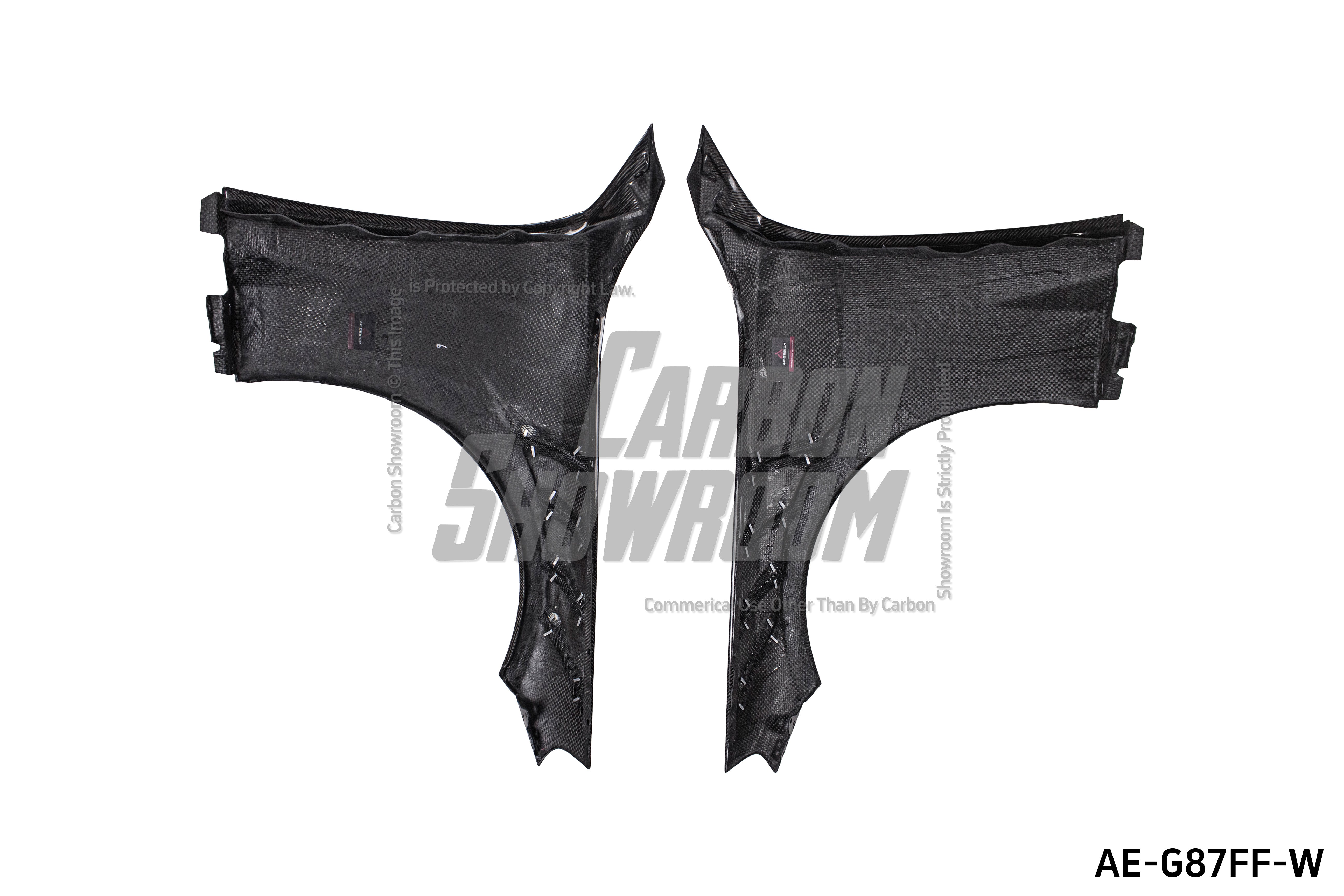 BMW M2 & M2C G87 2023 2024?with Aftermarket Parts - AE Style Front Fenders Carbon Fiber from ArmorExtend