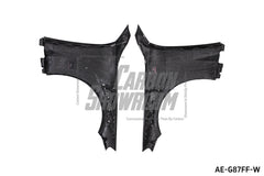 BMW M2 & M2C G87 2023 2024?with Aftermarket Parts - AE Style Front Fenders Carbon Fiber from ArmorExtend