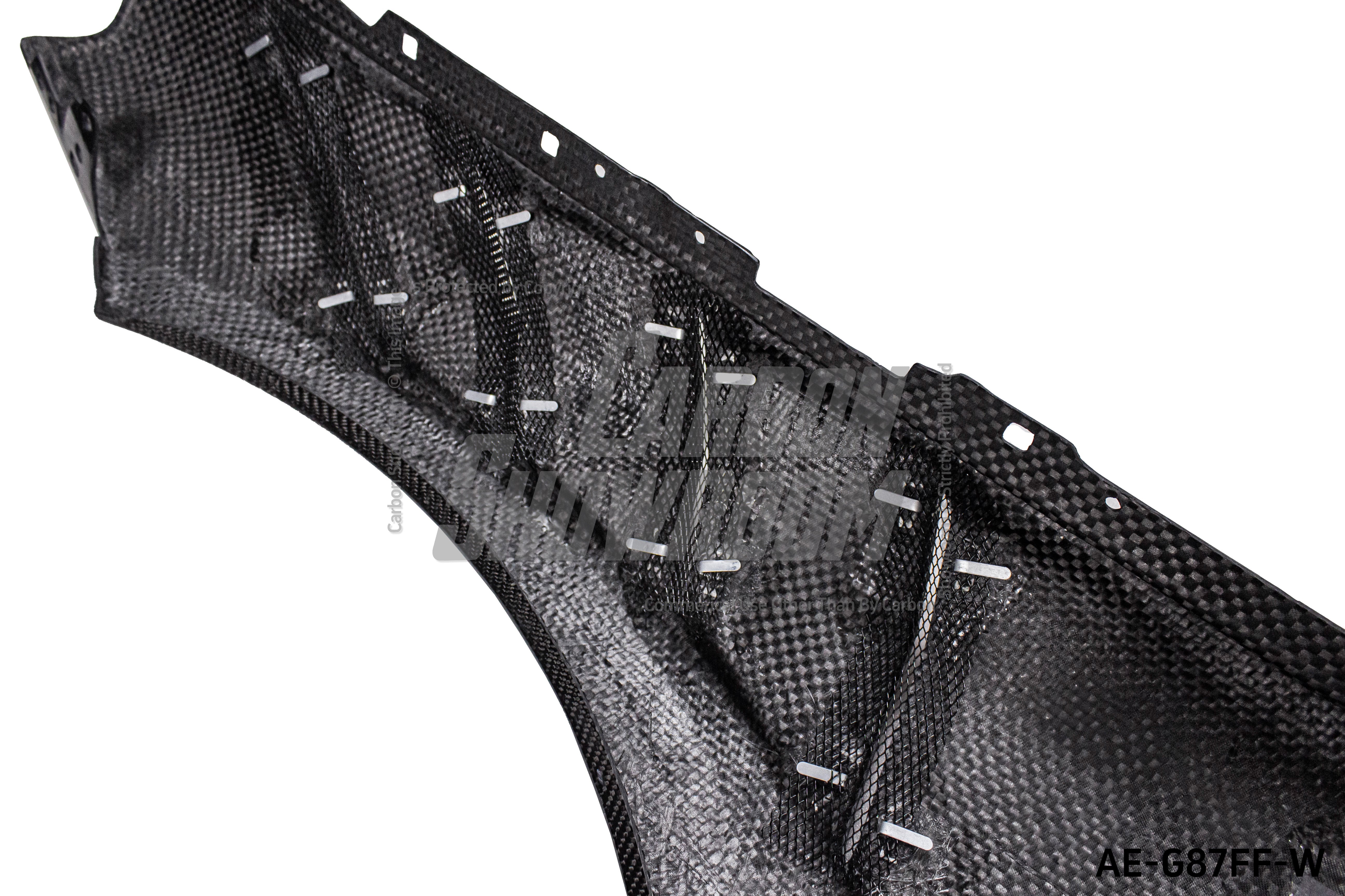 BMW M2 & M2C G87 2023 2024?with Aftermarket Parts - AE Style Front Fenders Carbon Fiber from ArmorExtend