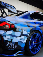 BMW M2 M2C G87 2023 2024 with Aftermarket Parts - ART & ART Street Version & AE Track Version Style Rear Diffuser & Canards Pre-preg Carbon Fiber from ArmorExtend