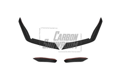 BMW M2 & M2C G87 2023-ON with Aftermarket Parts - AE Style Front Canards Carbon Fiber from ArmorExtend