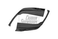 BMW 3 Series 330i (With M-Package Bumper, does not fit base model) M340i LCI G20 G21 2023 2024 2025 with Aftermarket Parts - AE V2 Style Rear Diffuser & Canards Carbon Fiber from?ArmorExtend