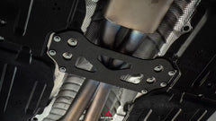BMW M3CS M3C M3 G80 G81 & M4CS M4C M4 G82 G83 2021-ON with Aftermarket Parts - Extended Chassis Underbody Brace Pre-preg Carbon Fiber?from ArmorExtend