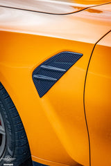 BMW M3 M3C M3CS G80 G81 & M4 M4C M4CS G82 G83 2021-ON with Aftermarket Parts - MP Style Fender Trim Pre-preg Carbon Fiber from ArmorExtend