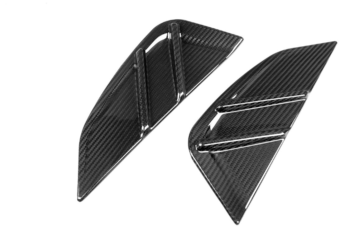 BMW M3 M3C M3CS G80 G81 & M4 M4C M4CS G82 G83 2021-ON with Aftermarket Parts - MP Style Fender Trim Pre-preg Carbon Fiber from ArmorExtend