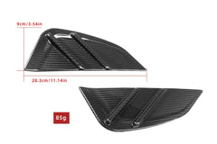 BMW M3 M3C M3CS G80 G81 & M4 M4C M4CS G82 G83 2021-ON with Aftermarket Parts - MP Style Fender Trim Pre-preg Carbon Fiber from ArmorExtend