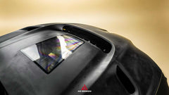 BMW M3CS M3C M3 G80 G81 2021-ON & M4CSL M4CS M4C M4 G82 G83 2021-ON with Aftermarket Parts - ART Vented Transparent Glass V2 Hood Bonnet Dry Pre-preg Carbon Fiber from ArmorExtend